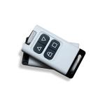 RB43-4K White Auto gate remote control 433MHz Open Close Stop Lock 30m