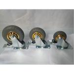 Heavy Duty Golden Castor Wheel with Lock 6inch 6mm 300kg US 10/Piece 1 Piece Min
