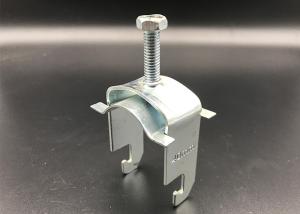 Wholesale Strut U Type Galvanized Steel Single One Piece Cable Clamps from china suppliers