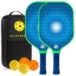 Fiberglass and 18KT 700 Carbon Fiber Thermoformed Honeycomb Core Pickle Paddle