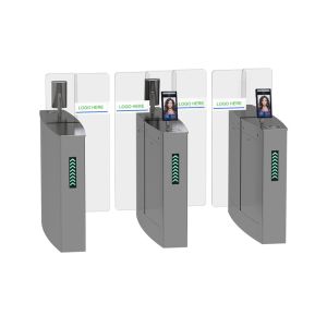 Wholesale DC24V BLDC Sliding Turnstile Gate Full Height Anti Pinch For Business Center from china suppliers