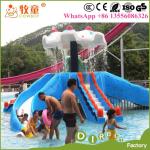WWP-300A Water Park Attractions Fiberglass Octopus Slides for Aqua Park