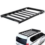 Custom Design Roof Mount Cargo Carrier Basket for Toyota LC150 LC200 Black