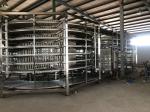 Hamburger Cake Toast Croissant Bread Spiral Cooling Tower Conveyor Manufacturer
