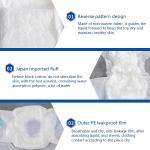 ISO9001/ISO4001/ISO45001/CE Certified Organic Adult Diaper for Incontinence and