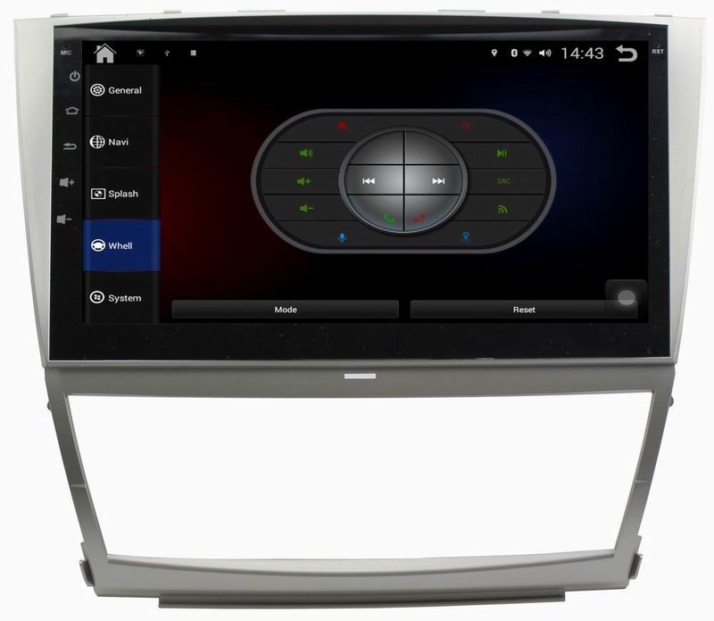 Ouchuangbo car radio stereo gps navigation android 4.4 for Toyota Camry 2006-2011 with bluetooth 3g wifi BUS