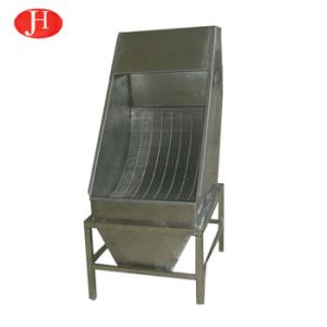 Wholesale Maize Flour Cassava Starch Making Machine Slurry Fiber Gravity Arc Sieve from china suppliers