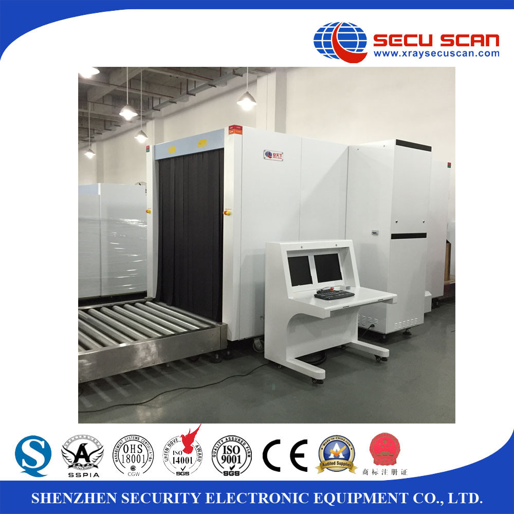 Forwarder , courier use security checking machine for pallet goods inspection