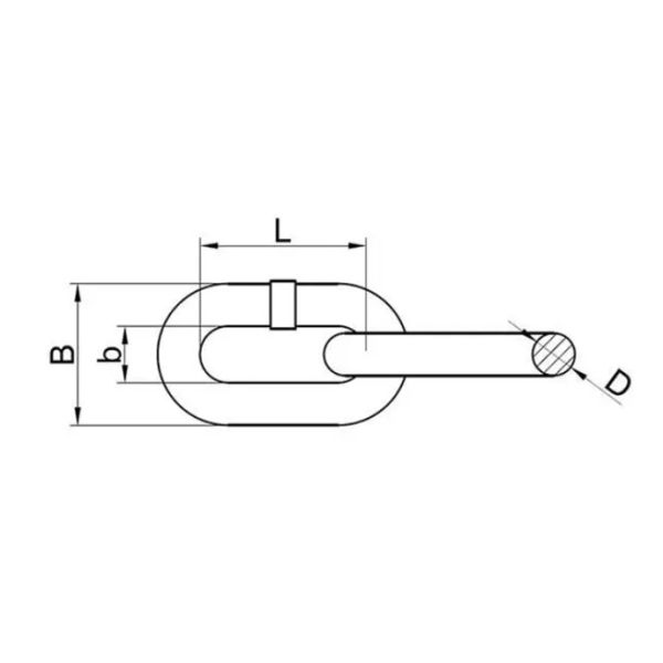 Australian Standard Short Link Chain