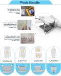 4 handpieces fat reduction cryotherapy fat freezing cryolipolysis slimming