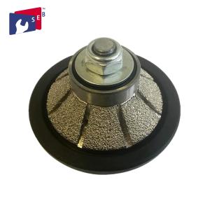 China Bevel E5 Diamond Router Bits Profile Wheel For Shaping Profiling Granite on sale