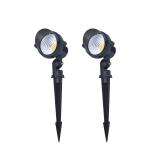 Cob 5w RGB Garden Lights For Landscape , LED Garden Spike Lights IP65 Waterproof