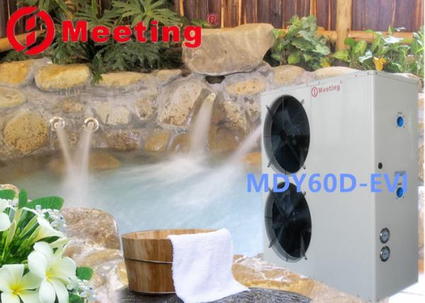 Meeting MDY60D0-EVI Spa Heating Heat Pumps For Pool Water Heater air source heat