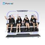 vr racing chair 9D VR Cinema 4 Seats Dynamic Effects 12 Months Warranty