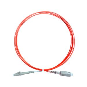 Wholesale LSZH Cable 125um Fiber Optic Jumper OM1 OM2 LC UPC To SC UPC from china suppliers