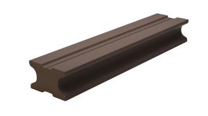 Wholesale Antislip 2.2M Composite Decking Joist 40 X 25 Wood Plastic Composite Tiles from china suppliers