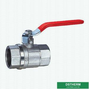 Wholesale Nickel Plated Middle Weight Water Supplying Ball Valve Customized Forged Brass Ball Valve from china suppliers