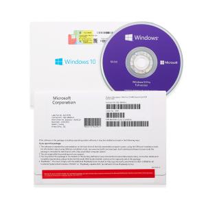 Wholesale Microsoft Windows 10 Pro Software OEM Package 64 Bit DVD Genuine FPP License Activation from china suppliers