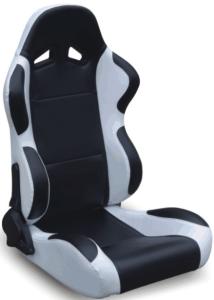 Wholesale Black And Grey Racing Seats Fully Reclinable + Slider Universal 1 Pair Jbr 1004 Series from china suppliers
