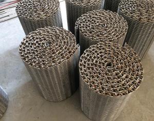 Wholesale Heat Resistant Wire Mesh Belt Flexible Knuckled Selvedge For Food Processing from china suppliers