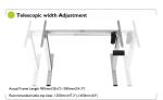 Wooden Office Furniture Height Adjustable Electric Lifting Desk for Home and