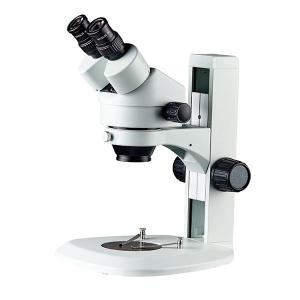 Wholesale Stereo microscope zoom magnification track stand binocular head specimen three-dimensional view from china suppliers