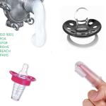 Transparent Pacifier 8.5% Food Grade Liquid Silicone Rubber