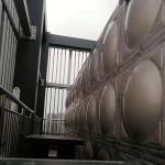 Weld 10000M3 SUS316 Cubic Assemble Water Tank 1*0.5M
