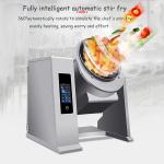 Automatic kitchen machine for cooking self fried rice cooked food machine smart