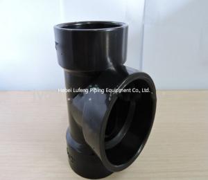 Wholesale 1 1/2 ventilation pipe tee for drainage water from china suppliers