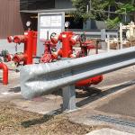 Hot Dipped Galvanized AASHTO M-180 Zinc Steel Road Barrier For Roadway Safety