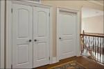 Waterproof Contemporary Wood MDF Interior Doors With Handle And Lock