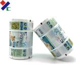Laminated Printed Food Packaging Film Roll 76mm Core 30 Micron