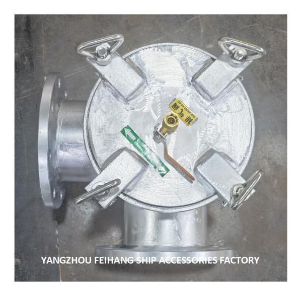 Right Angle Seawater Filter For Freshwater Pump Inlet Model BR100 CB/T497-2012