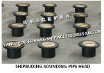 Marine freshwater tank sounding injection head, freshwater tank steel deck