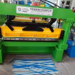 0.4-0.8mm Galvanized Steel Coil Slitting Machine And Cut To Length Line