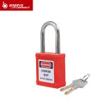 Shock Resistance Safety Lockout Padlocks With Non Conductive PA Lock Bodies