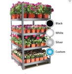 Danish Decorative Flower Cart Shelves Shipping Pallet Racks 40*48*72 Inch