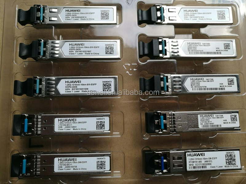 Original SFP Huawei SFP+ 10G-1550NM-80KM-SM 02310PVT OSX080N03