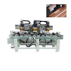 Wholesale Lock Hinge WPC Wood Door Frame Making Machine Multi Axis Synchronous from china suppliers