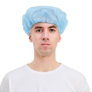 Wholesale Hospital Bouffant Disposable Non Woven Cap 18&quot; 10gsm from china suppliers