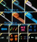Easy tear transparent plastic PE food bag zipper, Plastic Colored Double Line