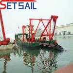 High Capacity QH-D119 Cutter Suction Sand Dredger Ship 6000 M3/Hr for Quick