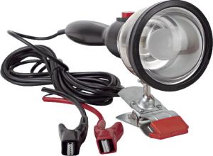 Wholesale Portable DC12V 35W Working Light With Halogen Bulb / Two Battery Clips from china suppliers