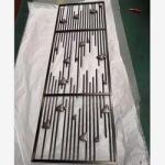 Customized Chinese style decorative metal screen panels room divider screen