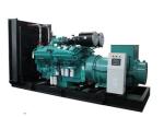 3 Pole MCCB Open Type Diesel Generator Three Phase 400KW 500KVA Manual / Auto