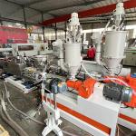 Double Wall Corrugated Pipe Making Machine HDPE PE Plastic Extruders