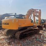 Hyundai Middle Excavator Used Excavator R220LC-7 Excavator 1.0m3 Bucket Capacity