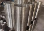 25 - 1027 mm Diameter Water Well Wire Wrapped Screen For Sand FIlter