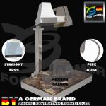 Square Carving Station Heat Lamp Back Mount Electric Power Supply Thick Material